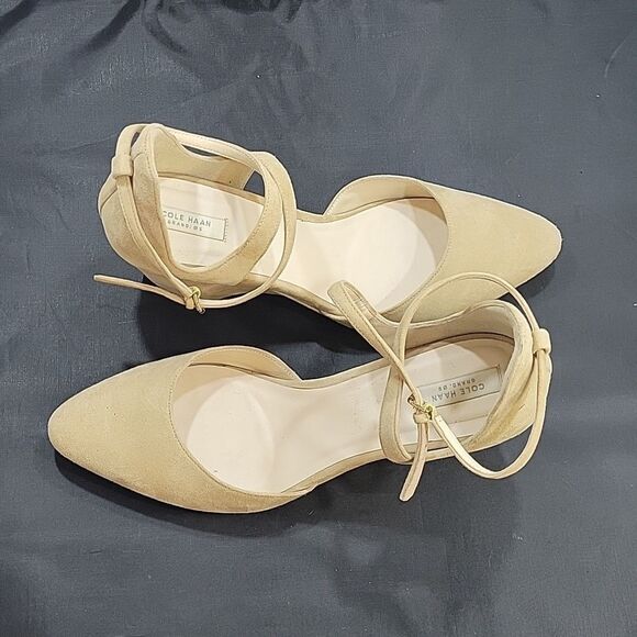 BRAND NEW COLE HAAN D'ORSAY WEDGE SANDALS - Picture 10 of 14